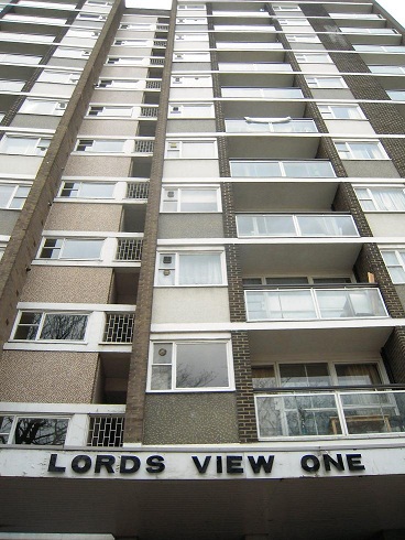 fachada piso londres