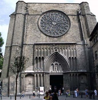 casarse en barcelona santa maria del pi