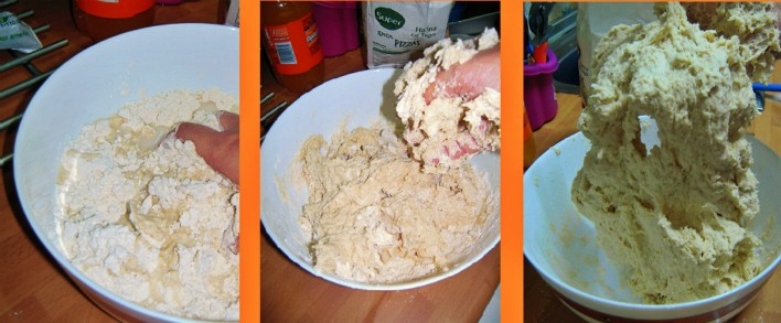 masa de pizza casera