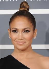 top knot recogido alto jennifer lopez