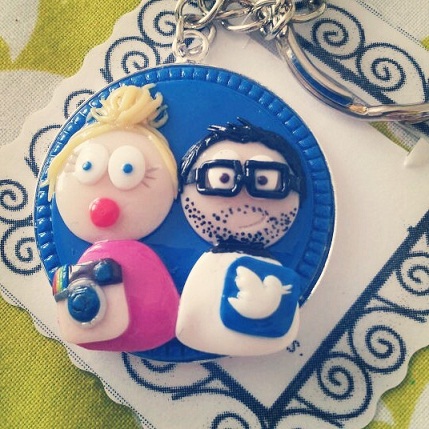 Manualidades con fimo: Un llavero personalizado