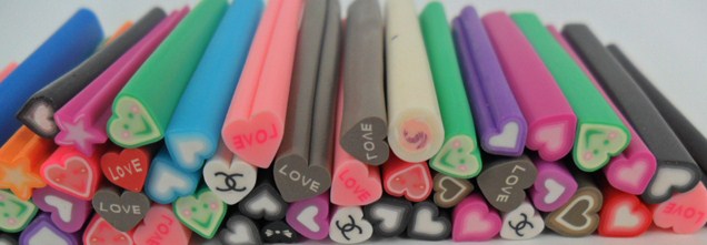 decoracion fimo nail art