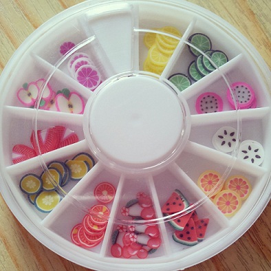 fimo para uñas, fimo nails