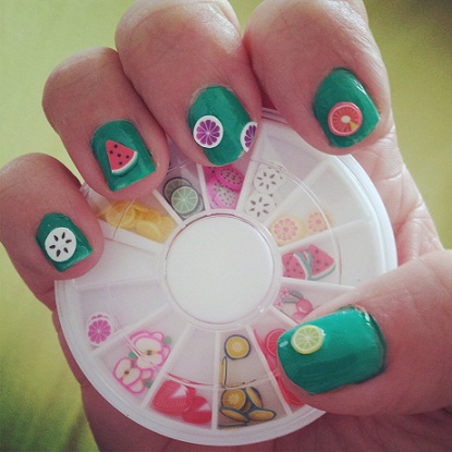 Decoración de uñas con fimo (Nail art)