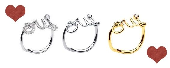 Anillo OUI Dior