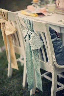 decoracion sillas lazos boda banquete