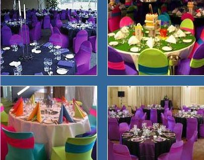 decoracion sillas niños boda banquete
