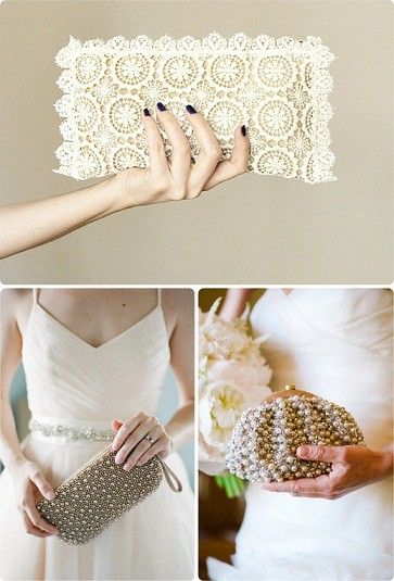 bolsos de mano novia