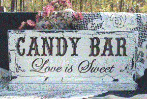 candy bar mensajes