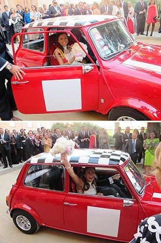 coche boda diferente