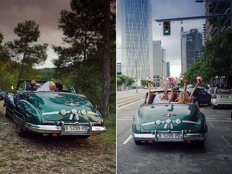 coches de boda