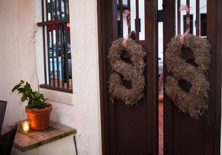 decoracion letras boda rustica