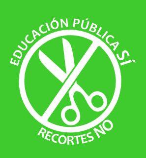 educación pública sí, recortes no