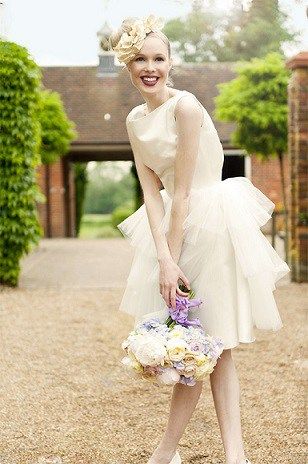 vestido corto boda