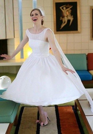 vestido de novia corto
