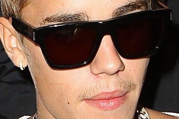 justin bieber movember moustache