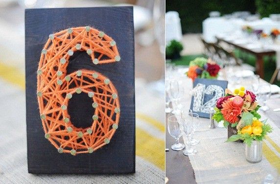 boda numeros mesa original
