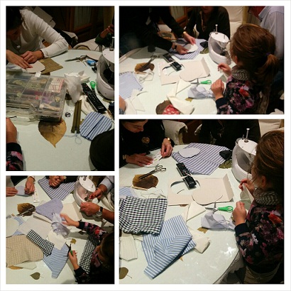 Fin de semana aguja en mano