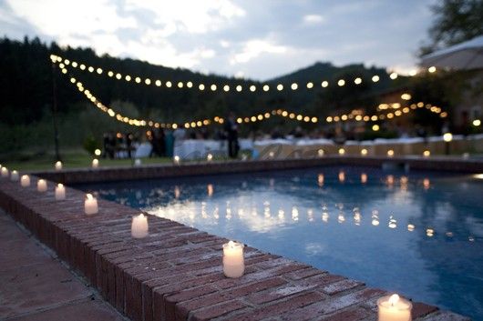 tarros para boda-decoracion piscina bodasnet
