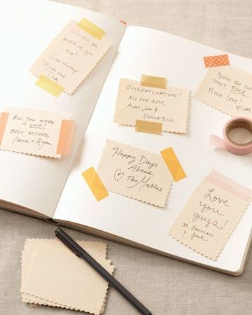 washi tape boda libro de firmas