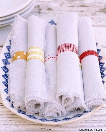 washi tape decoracion servilletas boda