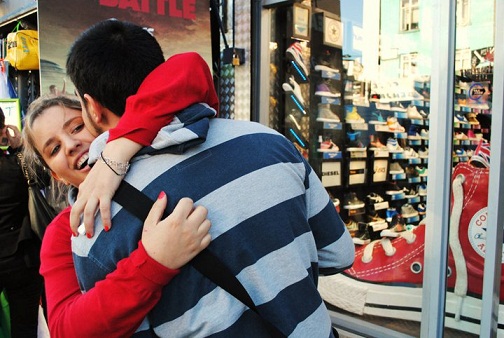El momento más Hollywood de mi relación. Dedicado a San Valentín