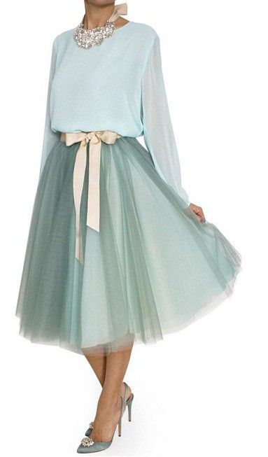Bodas de tul: Vestido de novia e invitadas
