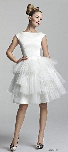 vestido novia tul by conbdeboda