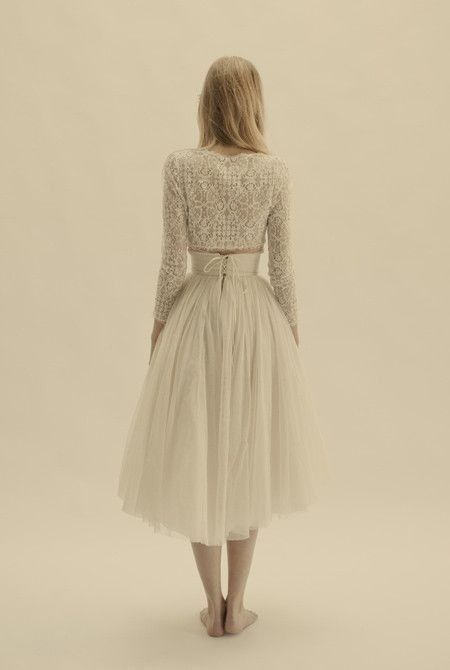 vestido novia tul by cortana