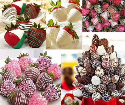 Recetas con fresas para el candy bar de la boda