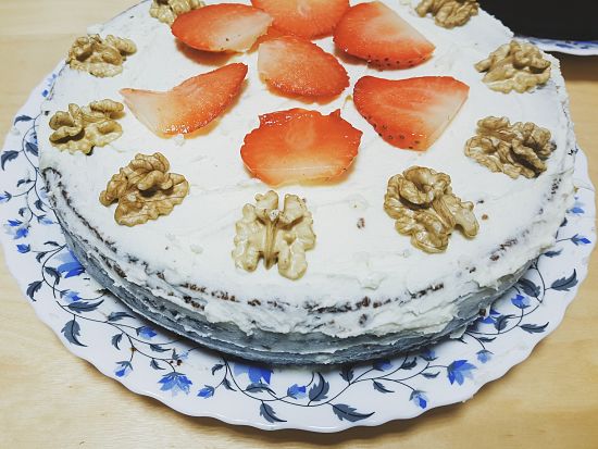 Carrot cake con mascarpone, la receta definitiva