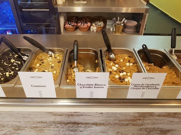 Dough: Masa de galletas cruda en Madrid