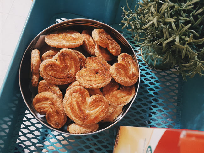 Palmeritas de hojaldre caseras paso a paso