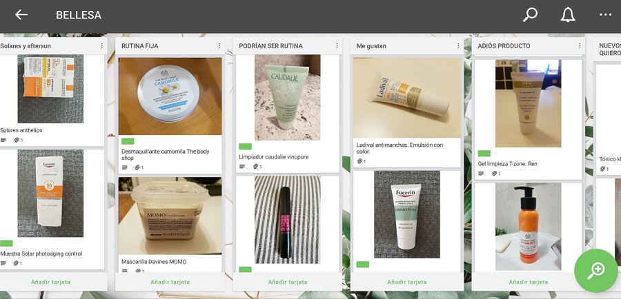 Cómo organizar con Trello tus productos de belleza y maquillaje